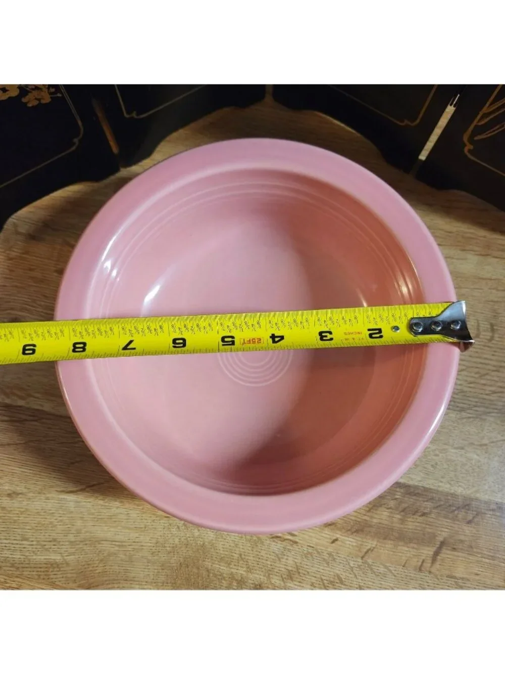 Fiestaware Rose Pink Large Bowl 8.25